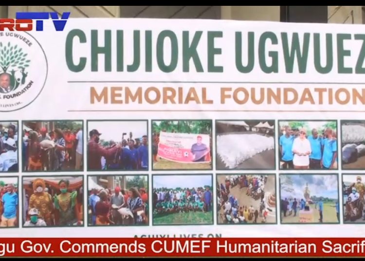 VIDEO: Gov Mbah Pledges Partnership With CUMEF, As Youth, Widows, Disability Show Gratitude