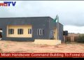 VIDEO: ENUGU GOV, MBAH HANDOVER COMMAND BUILDING BLOCK TO STATE FOREST GUARD IN UDI